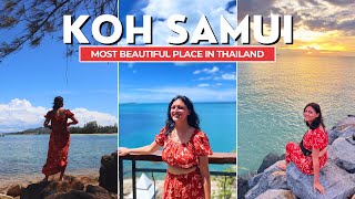 Koh Samui Island Vlog  Things to do in Koh Samui  Chaweng Lamai Beach  Thailand Travel Vlog [upl. by Harsho564]