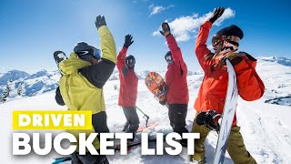 The Bucket List Shots of A Snowboard Film  The Making of DRIVEN w John Jackson [upl. by Hallie142]