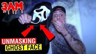 UNMASKING SCREAM CALLING GHOSTFACE ON FACETIME AT 3AM CHALLENGE GONE WRONG ALMOST DIED [upl. by Marcela678]