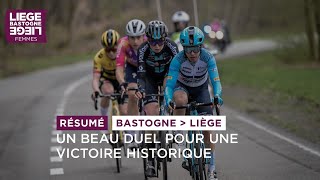 LiègeBastogneLiège Femmes 2024  Last Km [upl. by Ellerd]