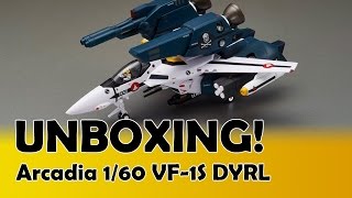 Unboxing Arcadia 160 VF1S Roy Focker DYRL wStrike Parts [upl. by Kariotta]