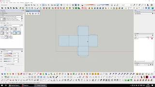 Плагин Flattery создание разверток в SketchUp [upl. by Nivlac]