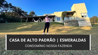 VENDIDO 💎🎗️ CASA COM 04 QUARTOS E UMA SUÍTE MASTER  ESMERALDAS  MG 🎗️💎 [upl. by Adianes]