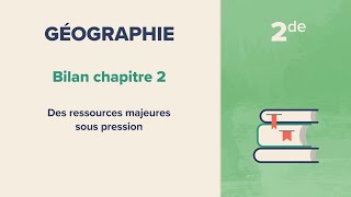 Des ressources majeures sous pression Géographie 2de [upl. by Elmina359]