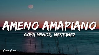 Goya Menor Nektunez – Ameno Amapiano Remix [upl. by Odoric34]