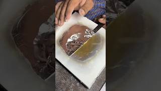 ⚡⚡ Silver Foil Making Process⚡⚡ shorts telugufoodie esangathulu streetfood foodie omelette [upl. by Ssew]