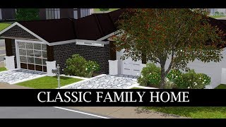 SIMS 3 SPEED BUILD  Classic Family Home [upl. by Neidhardt]