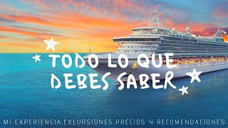 Qué EXCURSIONES convienen en CRUCEROS por Argentina Brasil y Uruguay [upl. by Enobe]