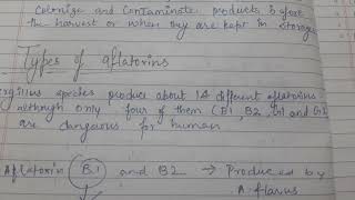 LEARN complete Aflatoxin in 6 min easy hindi explanation 👌 👍 [upl. by Aracaj]