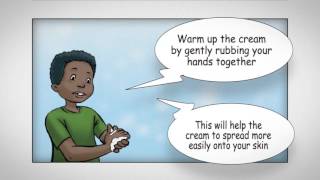 Atopic eczema  how to apply your hydrating cream [upl. by Primaveras]