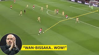 You wont believe how GOOD Aaron WanBissaka is on the ball [upl. by Faye]