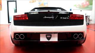 LAMBORGHINI GALLARDO IPE Innotech Exhaust Installed [upl. by Randie]