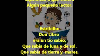 04 DON LIBRO ESTÁ HELADO CD VEN A CANTAR Canción bomba para día del libro [upl. by Liss]