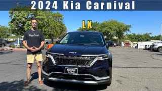 2024 Kia Carnival LX Is this the best minivan [upl. by Engleman490]