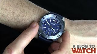 JeanRichard Terrascope Hokusai Japan Watch Review  aBlogtoWatch [upl. by Hgieleak]