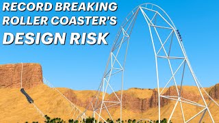 Record Breaking Roller Coaster’s Design Risk  Falcon’s Flight Technical Analysis [upl. by Ahsata]