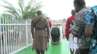 Fijian PM lays wreath at Fijian soldiers grave [upl. by Chill492]