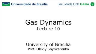 Gas Dynamics Lecture 10 Compressible Flow through Nozzles Diffusers Wind Tunnels Airfoils [upl. by Aihsined922]