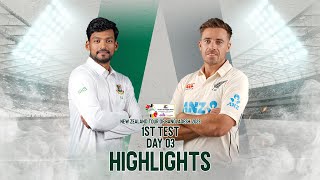 Bangladesh vs New Zealand Highlights  1st Test  Day 3  New Zealand Tour of Bangladesh 2023 [upl. by Yerhpmuh]