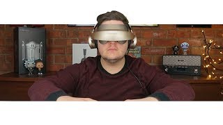 CINEMA ON YOUR FACE  Royole Moon Personal Cinema Headset Review [upl. by Eisdnyl485]