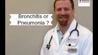 I Dont Know If I Have Bronchitis or Pneumonia [upl. by Padriac]