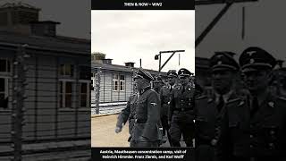 Austria Mauthausen concentration camp visit of Heinrich Himmler Franz Ziereis Ernst Kaltenbrunn [upl. by Delwyn]