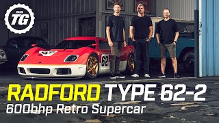 FIRST LOOK Radford Type 622 – Jenson Button’s 600bhp retro supercar  Top Gear [upl. by Dario]