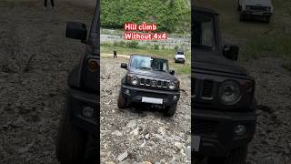 Jimny hill climbing 🧗‼️jimny offroad marutisuzuki shortsviral short [upl. by Sola404]