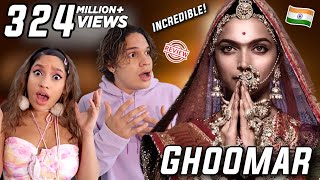 quotPadmaavat Songquot Ghoomar REACTION Deepika Padukone Shahid Kapoor Ranveer SinghShreya Ghoshal [upl. by Cortney]