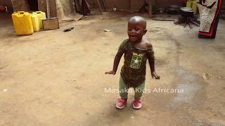 Meet Baby Prince  Dancing I Love You Africa  Masaka Kids Africana [upl. by Afaw]