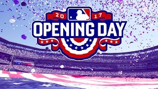 MLB  2017 Opening Day Highlights [upl. by Nnayrb]