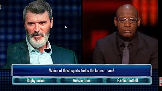 Roy Keane  Alan Shearer amp Gary Lineker Vs The Chaser [upl. by Hallvard910]