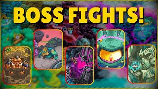 BOSS FIGHTS on Impossible Difficulty  Kingdom Rush 5 Alliance [upl. by Mitinger631]