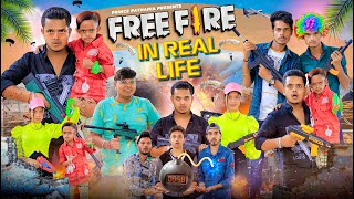 FREE FIRE IN REAL LIFE  COMEDY VIDEO  Prince Pathania  Aashish Bhardwaj [upl. by Hniht280]