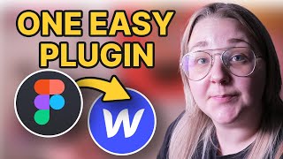 Figma to Webflow in seconds  Turn static designs to productionready code EASILY with this plugin [upl. by Anairda]