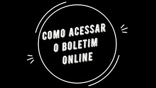 Como Acessar suas Notas  Boletim OnLine SEEDUC RJ [upl. by Kosel581]