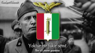 Faşist İtalya Milli Marşı  Anthem of Fascist Italy quotGiovinezzaquot Türkçe Altyazılı [upl. by Hite]