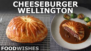 How to Make Cheeseburger Beef Wellington  Food Wishes [upl. by Evander]