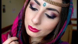 Indian make up Trucco Bollywood [upl. by Blunk396]