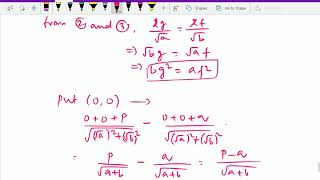 Co ordinate geometry    Distance between pair of straight line   42 a [upl. by Tristas]