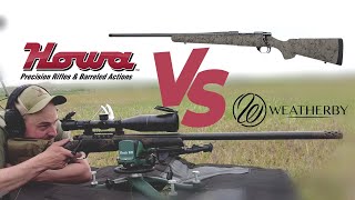 Weatherby Mark V vs Howa HS Precision [upl. by Nedyaj]