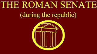 The Roman Senate during the Republic [upl. by Aicnelav]