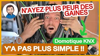 Comment passer ses GAINES ÉLECTRIQUES au PLAFOND  Électricité et domotique KNX ⚡️ [upl. by Caines92]