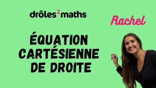 Replay Cours 1ère  Equation Cartésienne de Droite [upl. by Jordison]