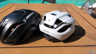 Specialized Most Expensive and Least Expensive Bike Helmet Featuring Specialized Evade and Align II [upl. by Mechling177]