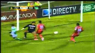 Gol de Aviles Hurtado  Patriotas FC 0  Atletico Nacional 3  3102012 [upl. by Graehme]