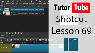 Shotcut Tutorial  Lesson 69  Enabling and Disabling Proxy [upl. by Melone676]