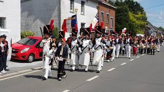 Marche Sainte Rolende 2019 Samedi de Pentecôte VillersPoterie 50 ème anniversaire des grenadiers 10 [upl. by Leonor]