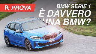 BMW Serie 1 M135i xDrive 2019 con trazione anteriore e motore trasversale è ancora una BMW [upl. by Kevan]