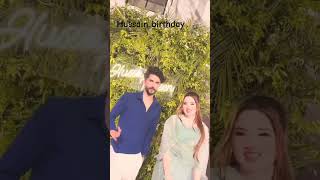 Rabeeca khan and Hussain tareen new tik tok video at birthdayrabeecakhanhussaintareenshortviral [upl. by Yemar910]